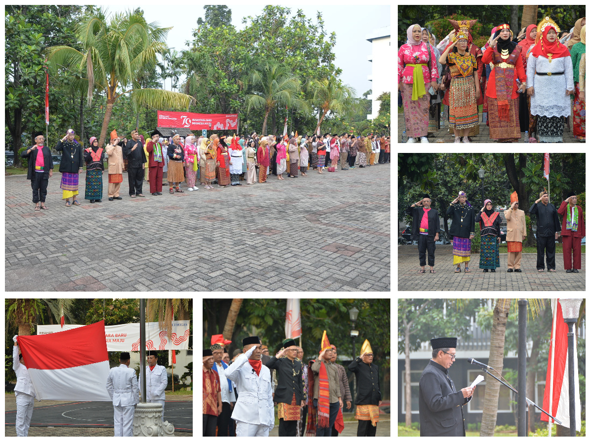 UPACARA BENDERA 17 AGUSTUS 2024 DI BBPMGB LEMIGAS.